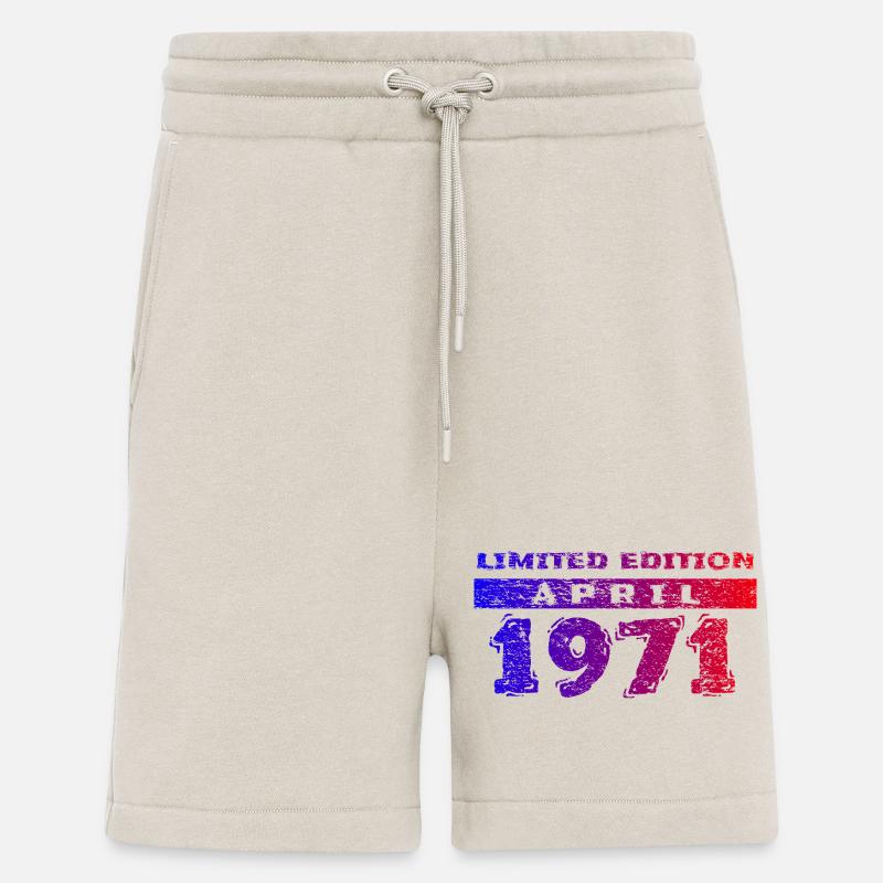55e anniversaire Édition Limitée 04/1971 - Short bio décontracté fabriqué en UE - WARM CLAY