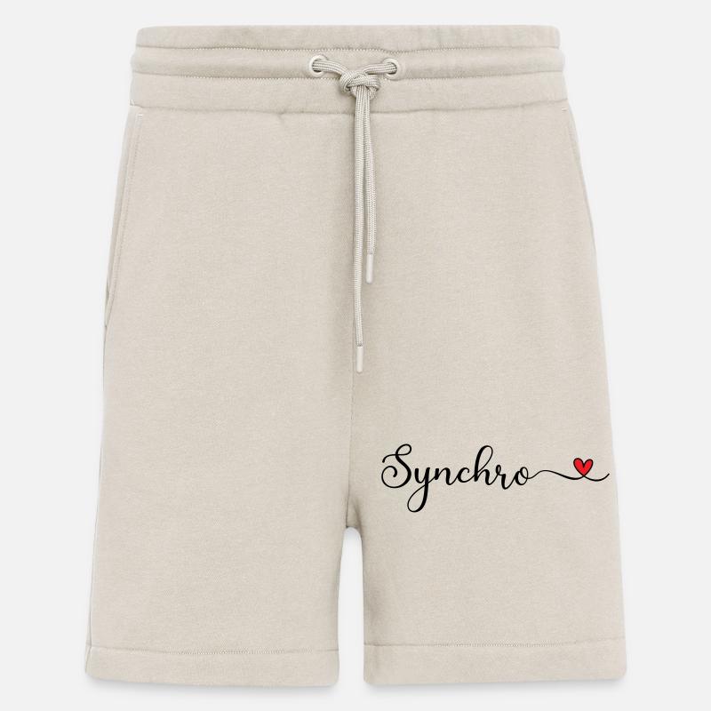 Nage synchronisée - Short bio décontracté fabriqué en UE - WARM CLAY