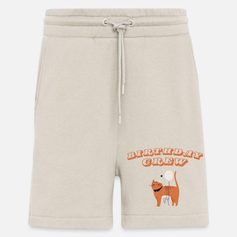 Équipe d’anniversaire - Short bio décontracté fabriqué en UE - WARM CLAY