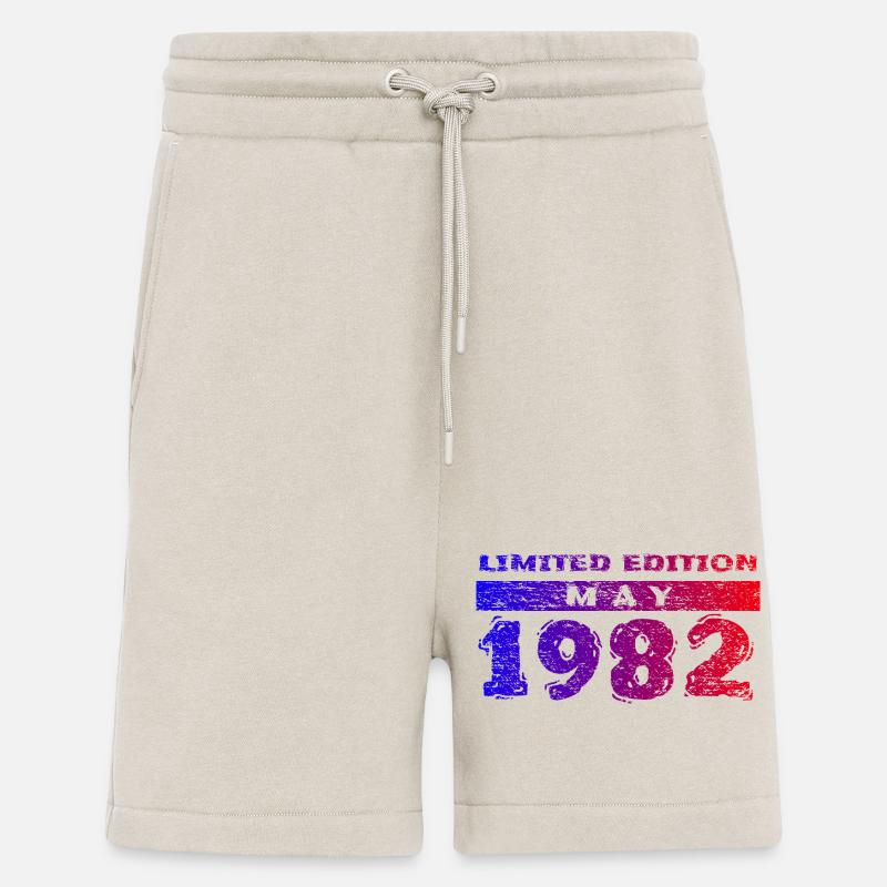 44e anniversaire Édition Limitée 05/1982 - Short bio décontracté fabriqué en UE - WARM CLAY