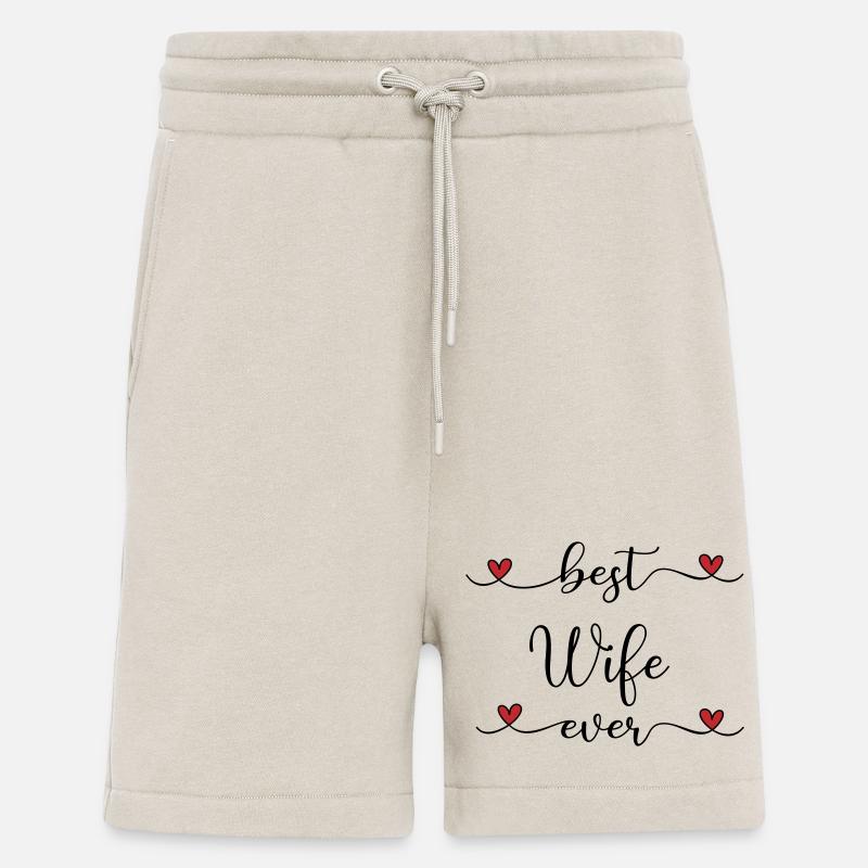 Bedste kone - Organic relaxed shorts made in EU - WARM CLAY