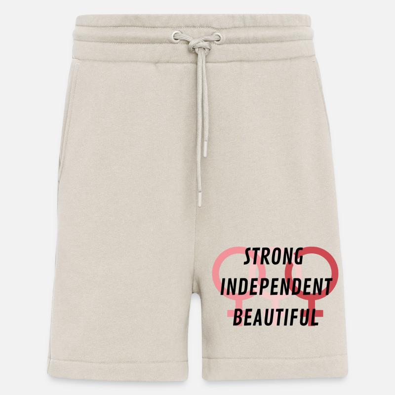 Stark Unabhängig Wunderschön - Shorts - made by SPREAD - WARM CLAY