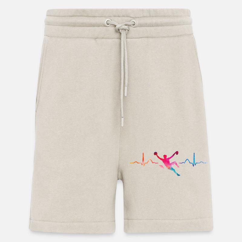 Boulderer Herzschlag Boulder Bouldern - Shorts - made by SPREAD - WARM CLAY