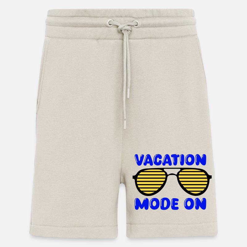 Mode vacances activé - Short bio décontracté fabriqué en UE - WARM CLAY