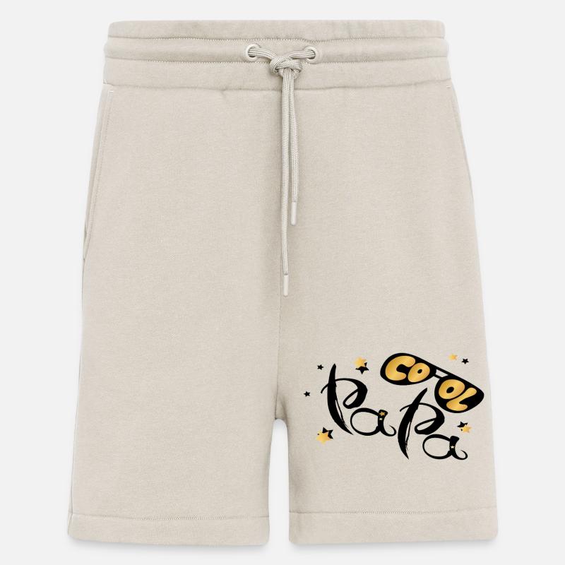 Papa cool - Short bio décontracté fabriqué en UE - WARM CLAY
