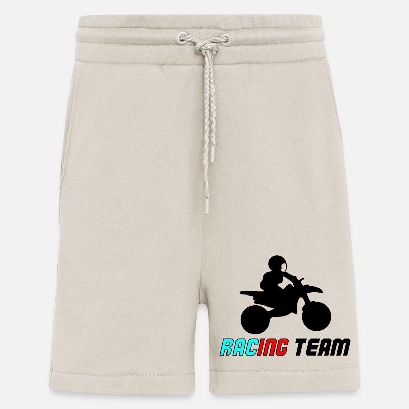 Course Neon Typo Sprint - Short bio décontracté fabriqué en UE - WARM CLAY