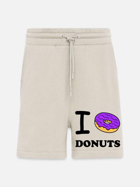 i love donuts - Shorts - made by SPREAD - WARM CLAY