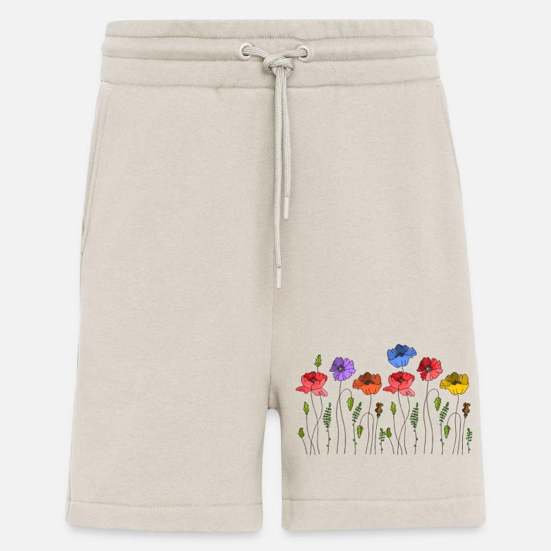 Flowers - Shorts - made by SPREAD - WARM CLAY