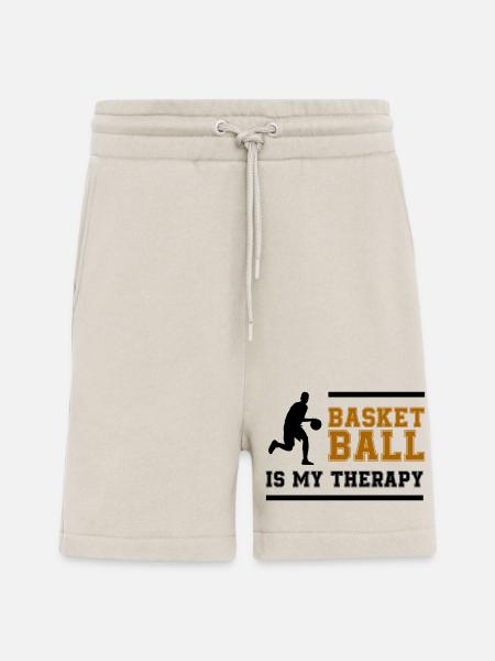 Basketball Retro Lettering - Shorts - made by SPREAD - WARM CLAY