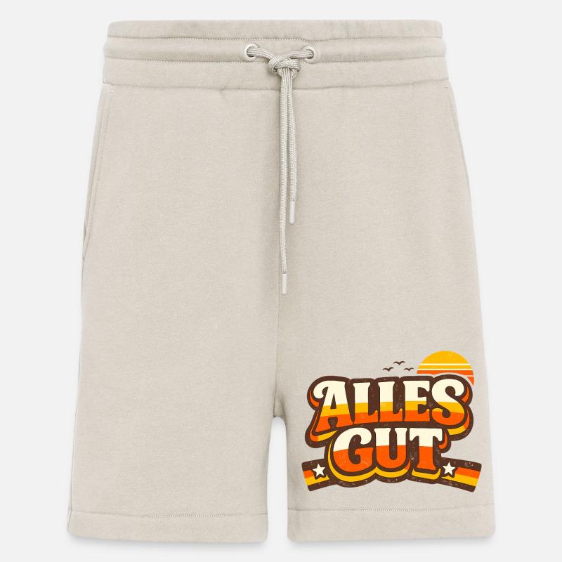 Alles Gut Spruch - Shorts - made by SPREAD - WARM CLAY