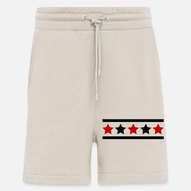 Star Pattern - Shorts - made by SPREAD - WARM CLAY