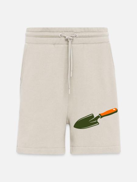 Schaufel Kelle Schatzsuche Garten - Shorts - made by SPREAD - WARM CLAY