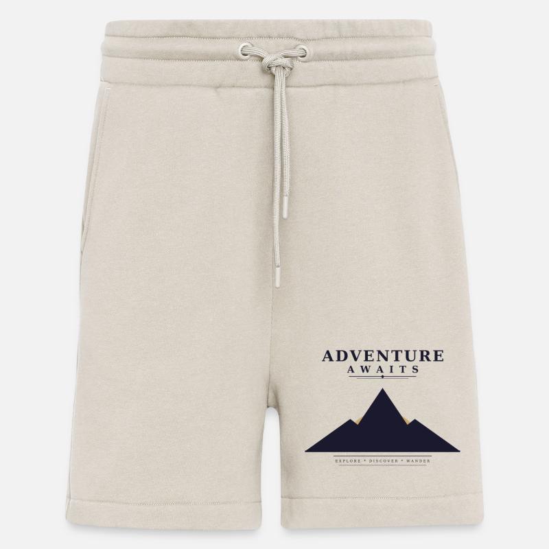 L’aventure vous attend - Short bio décontracté fabriqué en UE - WARM CLAY
