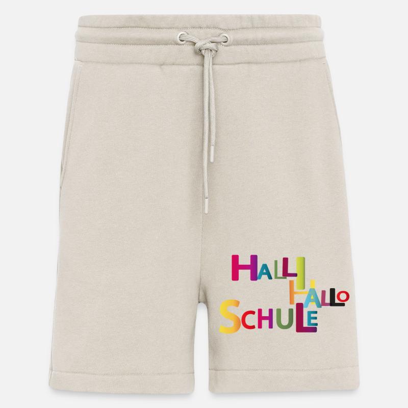 Hello Hello School - Shorts - made by SPREAD - WARM CLAY