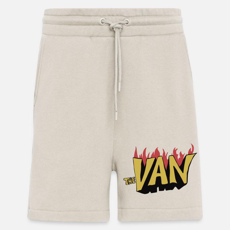 Le Van Retro - Short bio décontracté fabriqué en UE - WARM CLAY