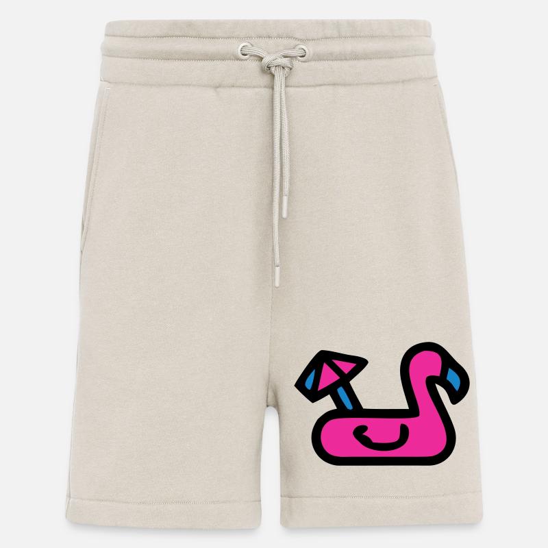 Flamingo Luftmatratze Retro - Shorts - made by SPREAD - WARM CLAY