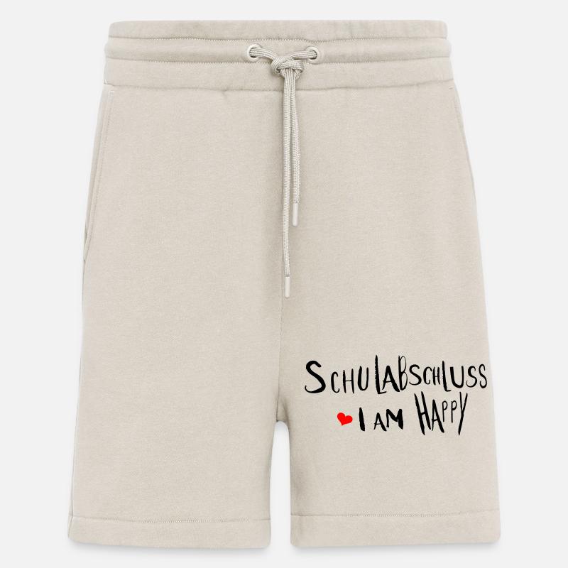 Schulabschluss  i am happy - Shorts - made by SPREAD - WARM CLAY