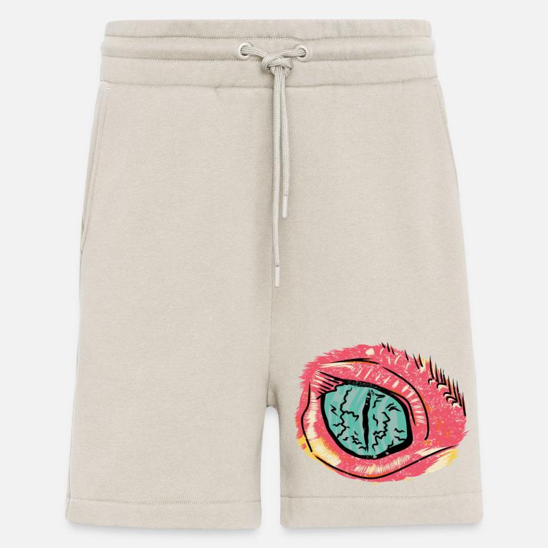 Bindehautentzündung im Pop-Art-Stil - Shorts - made by SPREAD - WARM CLAY