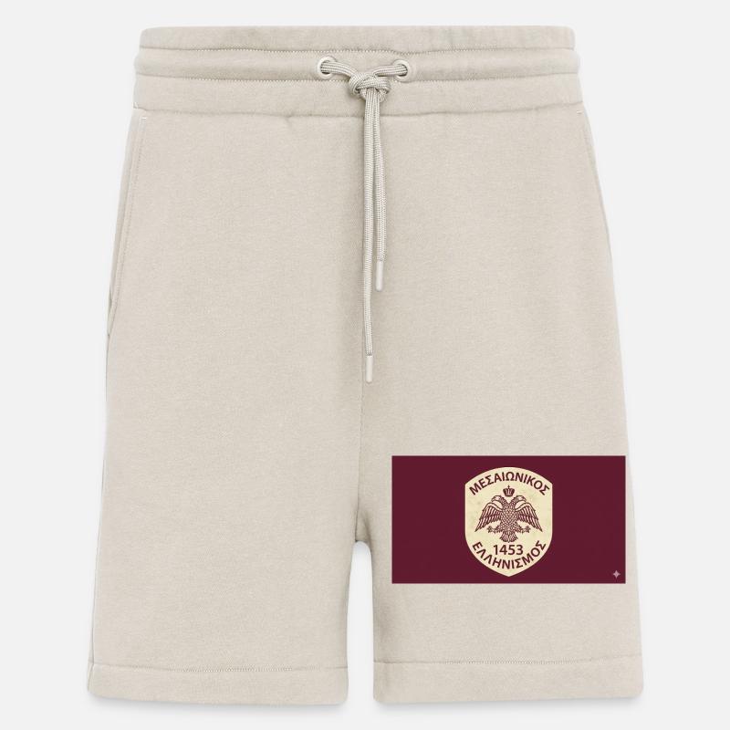 Byzantine Eagle 1453 Emblem - Shorts - made by SPREAD - WARM CLAY