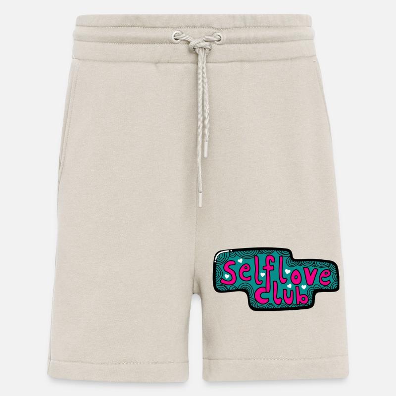 Club de l’amour de soi - Short bio décontracté fabriqué en UE - WARM CLAY
