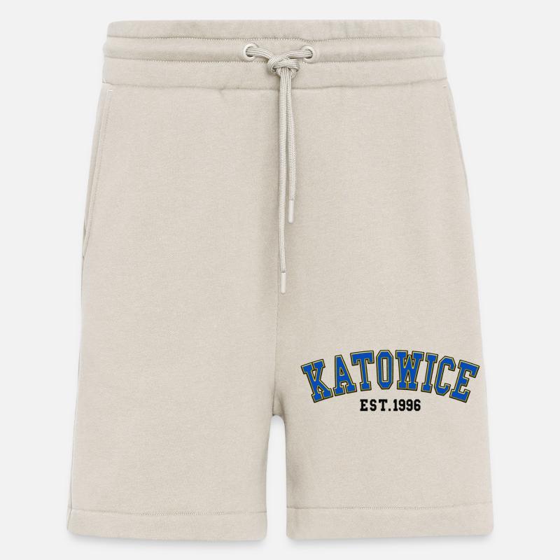 Katowice Est. 1996 - Shorts - made by SPREAD - WARM CLAY