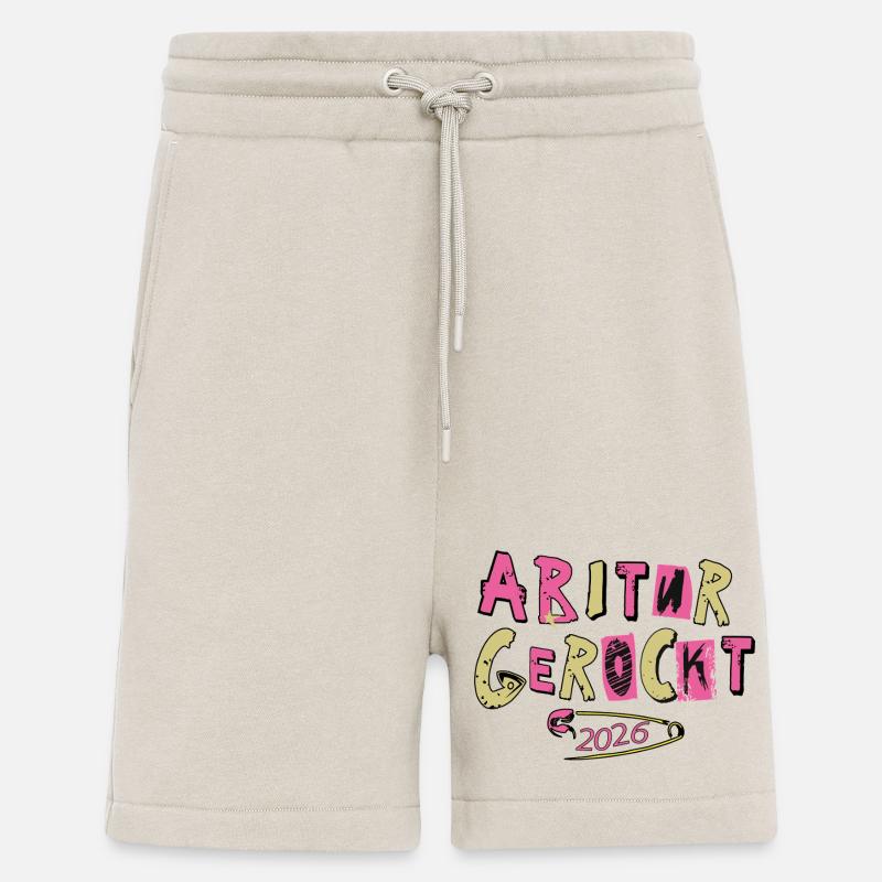 L’Abitur a été un choc - Short bio décontracté fabriqué en UE - WARM CLAY