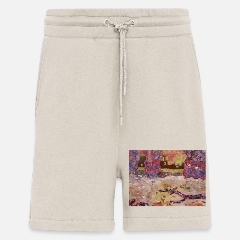 Impressionist Park - Shorts - made by SPREAD - WARM CLAY