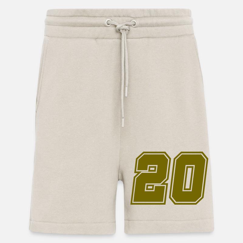 20 - Short bio décontracté fabriqué en UE - WARM CLAY