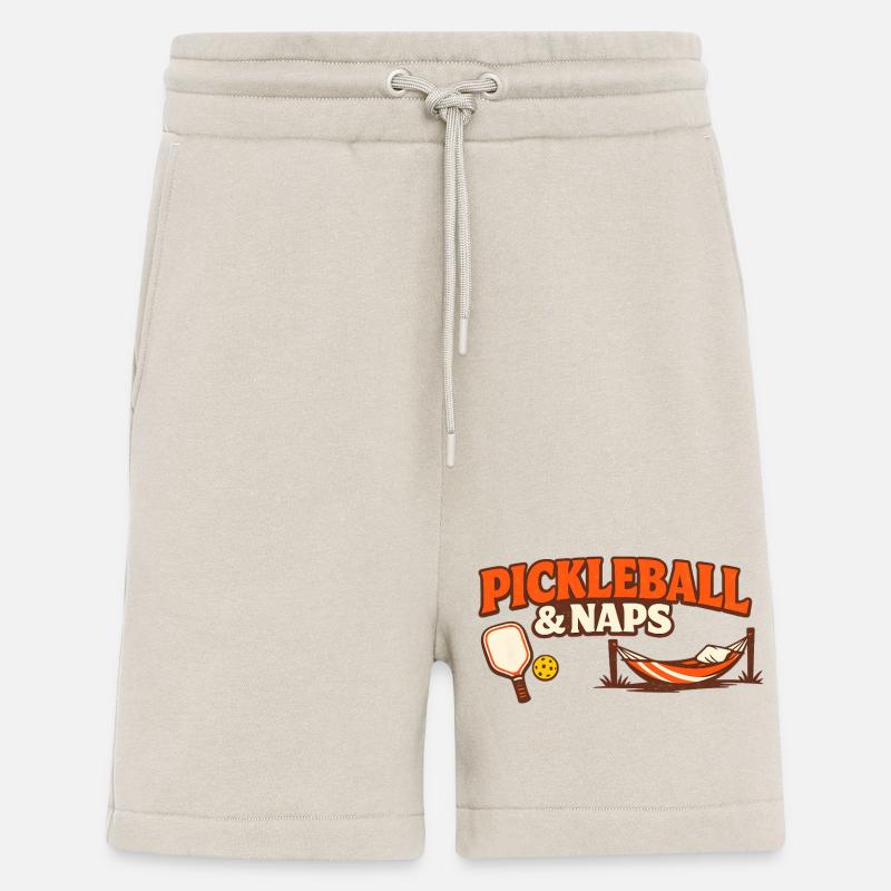 Pickleball & Naps - Shorts - made by SPREAD - WARM CLAY
