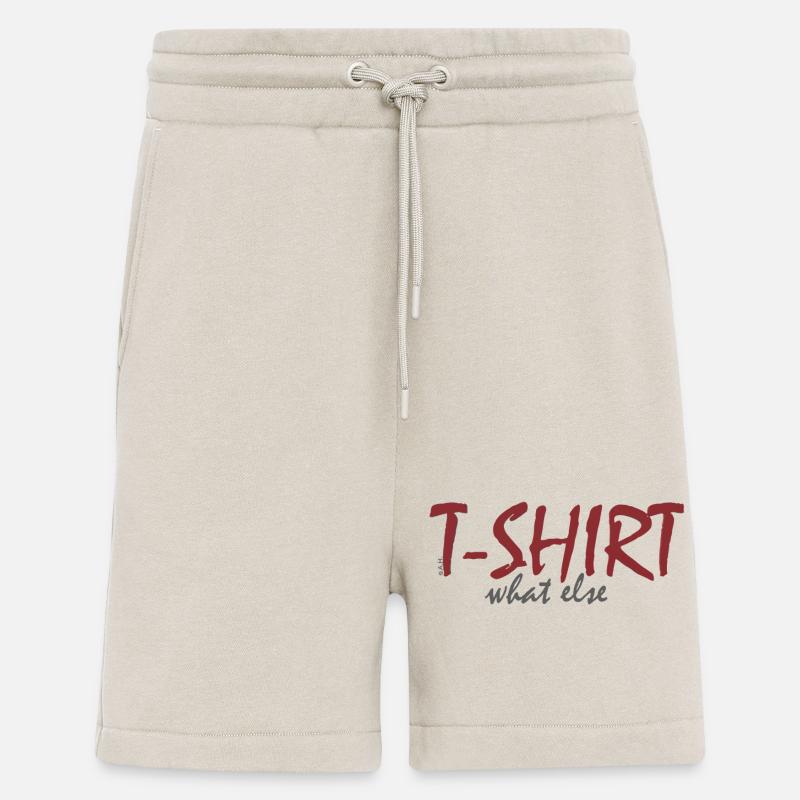 T‑Shirt What Else - Shorts - made by SPREAD - WARM CLAY
