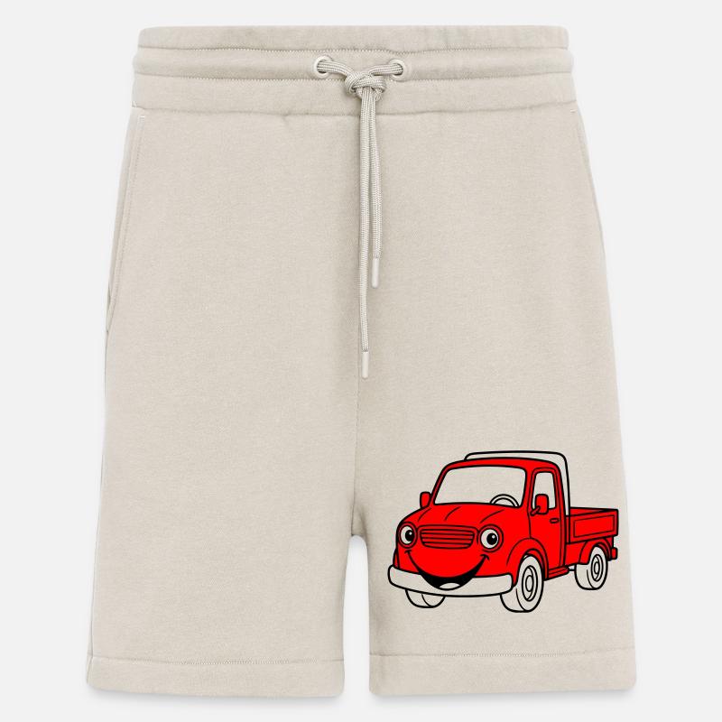 Camions Kids - Short bio décontracté fabriqué en UE - WARM CLAY