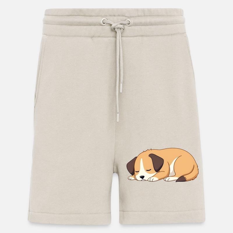 sleeping dog - Shorts - made by SPREAD - WARM CLAY
