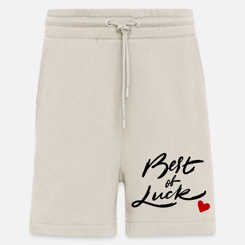 Bonne chance - Short bio décontracté fabriqué en UE - WARM CLAY