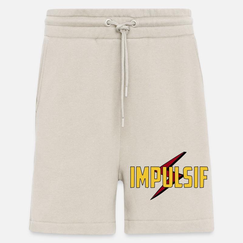 Impulsif  - Short bio décontracté fabriqué en UE - WARM CLAY