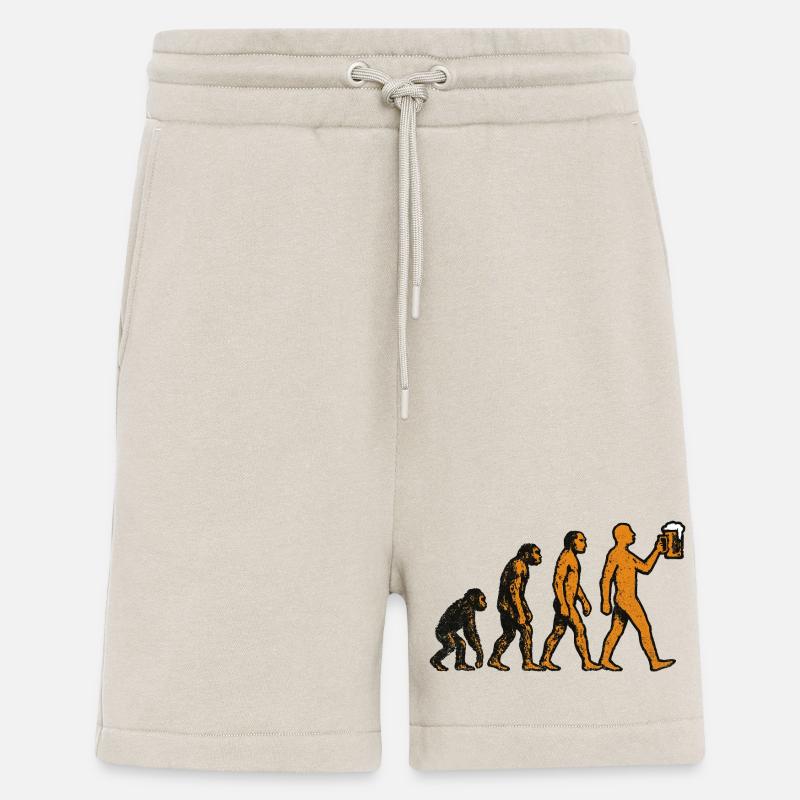 Evolution Beer - Shorts - made by SPREAD - WARM CLAY