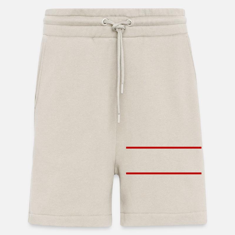 Line Symbol Dash - Shorts - made by SPREAD - WARM CLAY