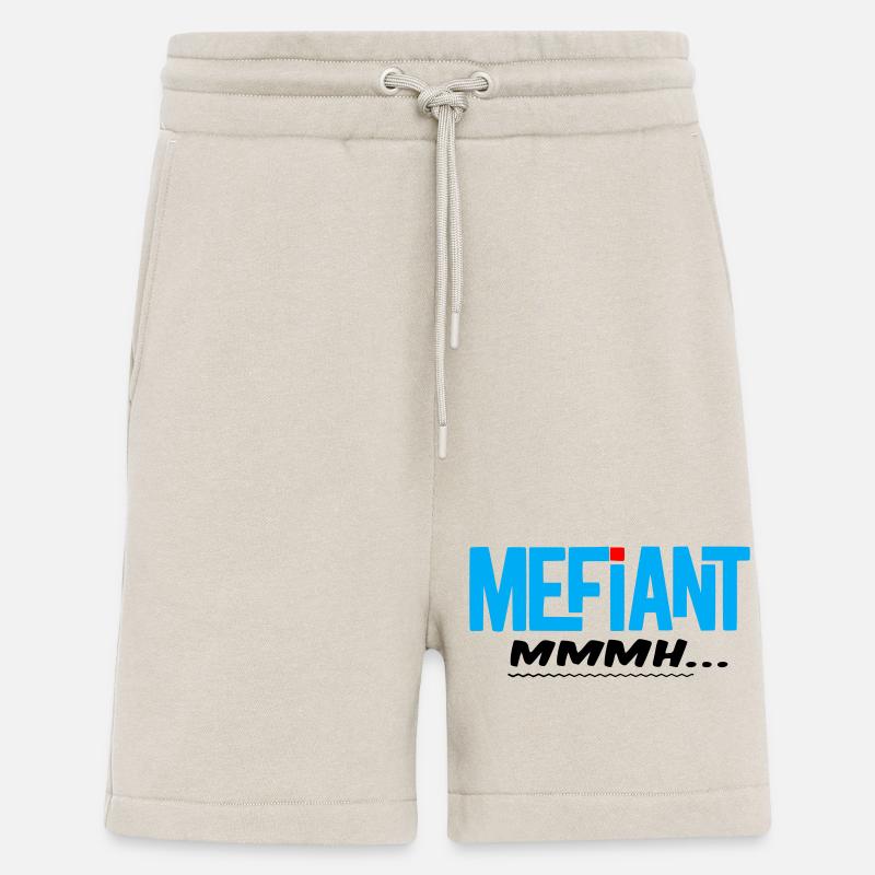 Méfiant - Short bio décontracté fabriqué en UE - WARM CLAY
