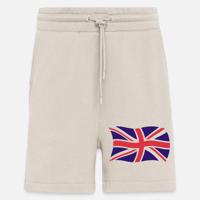 England Flagge - Shorts - made by SPREAD - WARM CLAY