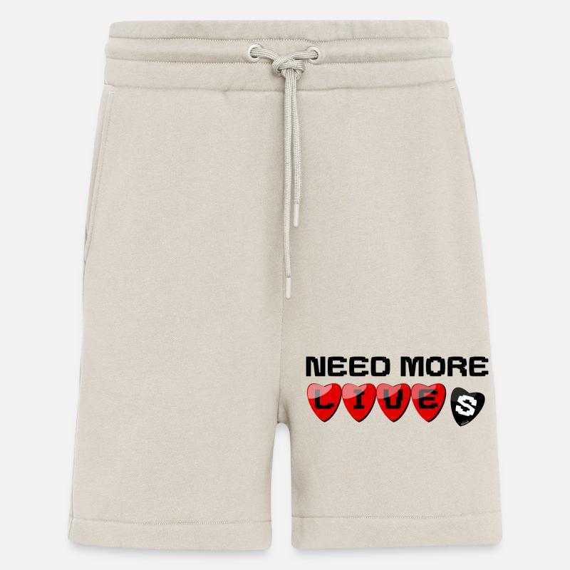 It needs more lives - Shorts - made by SPREAD - WARM CLAY