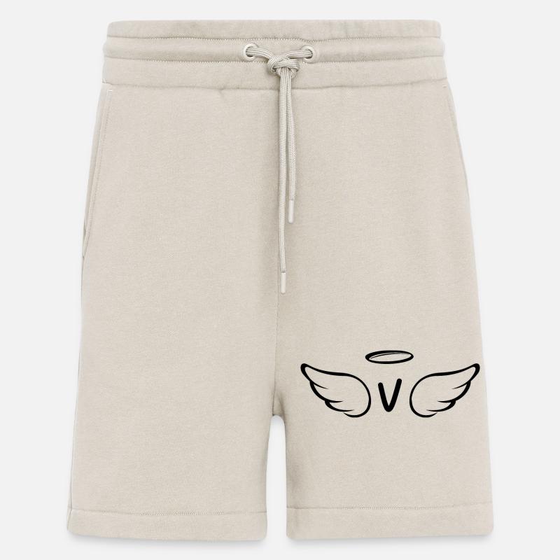 Buchstabe v Engelsflügel - Shorts - made by SPREAD - WARM CLAY