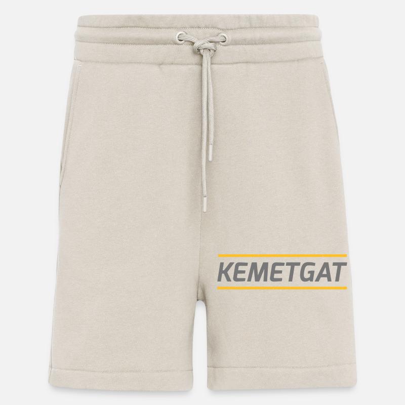 Kemetga - Dialecte anversois - Short bio décontracté fabriqué en UE - WARM CLAY