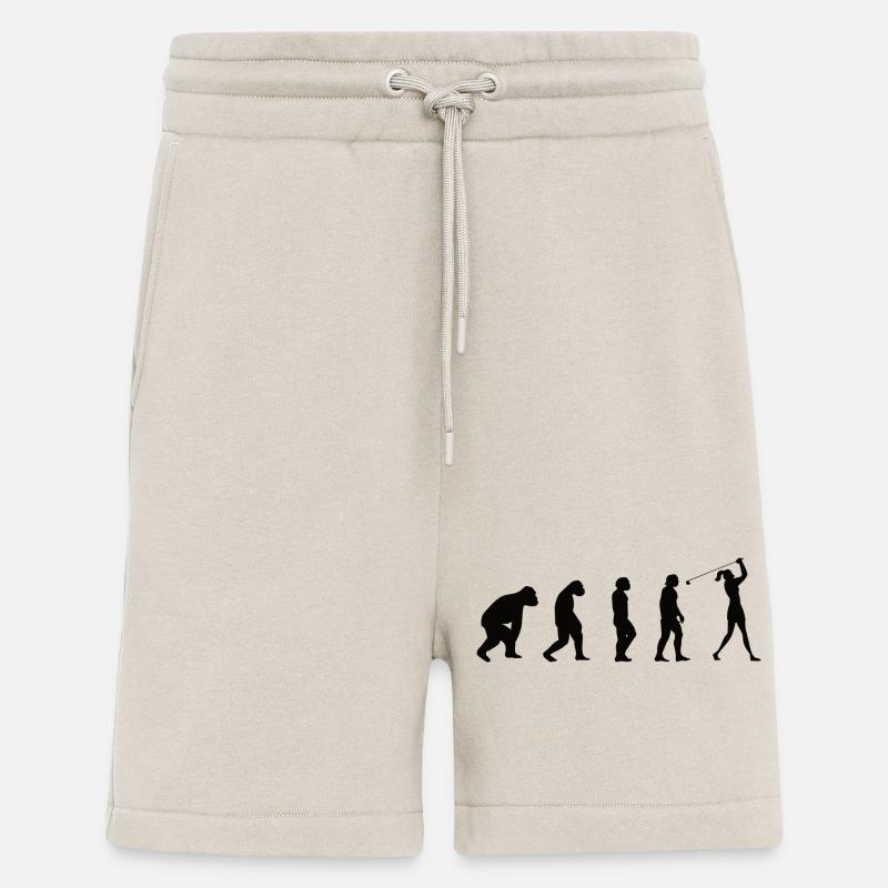 Golf Club De Golf Evolution - Short bio décontracté fabriqué en UE - WARM CLAY