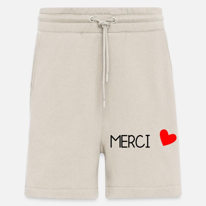 MERCI. MAÎTRESSE. MAÎTRE. MERCI MAÎTRESSE - Short bio décontracté fabriqué en UE - WARM CLAY