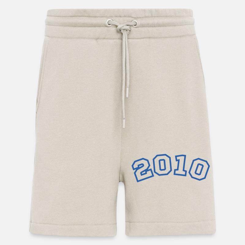 2010 bleu sport - Short bio décontracté fabriqué en UE - WARM CLAY
