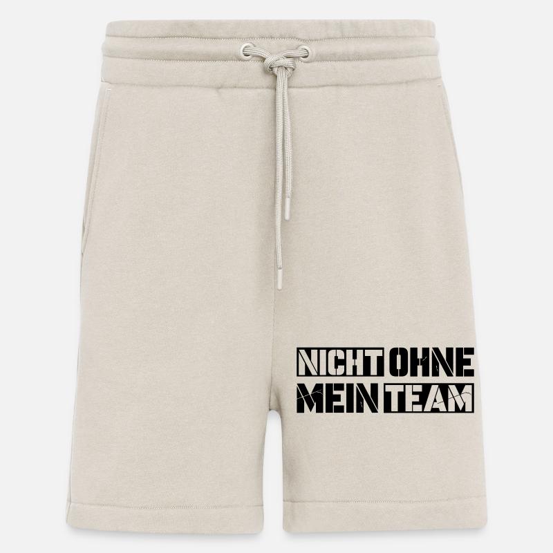ohne mein team - Shorts - made by SPREAD - WARM CLAY