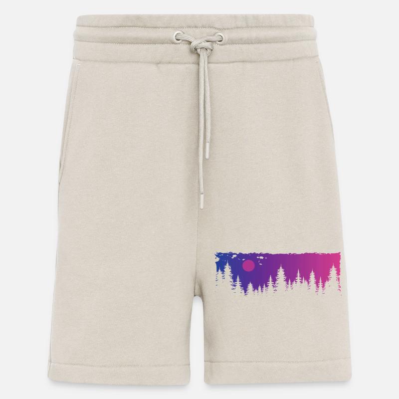 Wald Natur Landschaft Bäume - Shorts - made by SPREAD - WARM CLAY