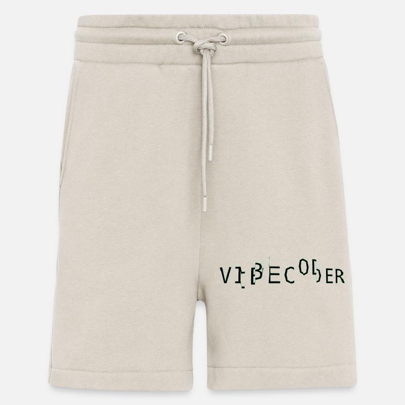 vibecoder_mono glitch - Shorts - made by SPREAD - WARM CLAY