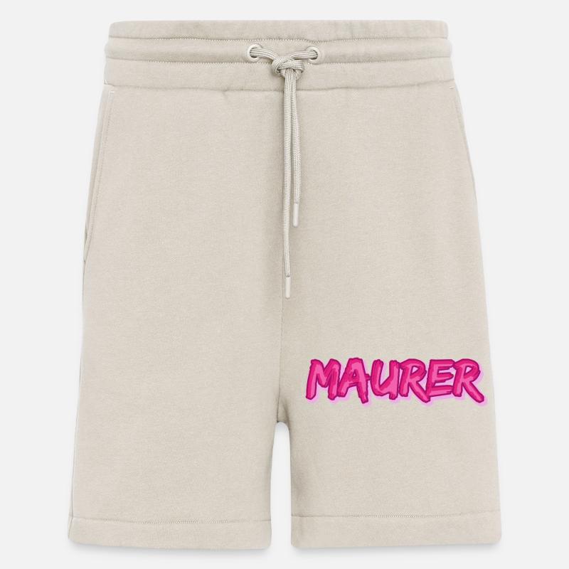 Maurer als Comic - Shorts - made by SPREAD - WARM CLAY