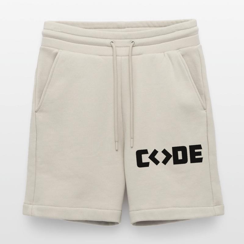 Code du programmeur Short bio décontracté fabriqué en UE