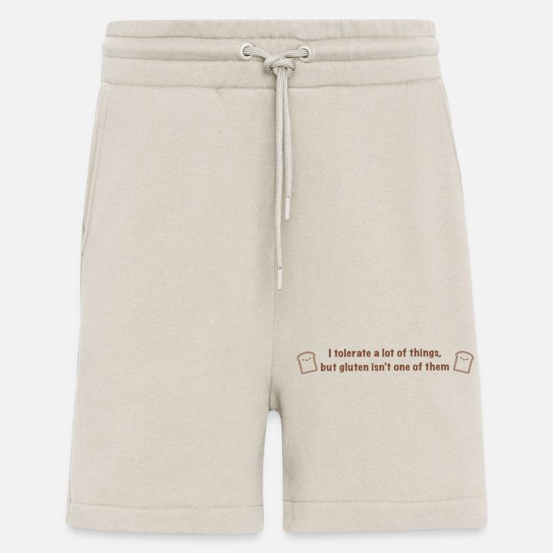 sans gluten - Short bio décontracté fabriqué en UE - WARM CLAY